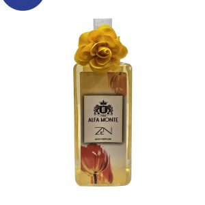بادی اسپلش برند الفامونت اسانس شیسیدو زن حجم 260میل Body Splash Brand Alfa monte Shiseido Zen Essence for Women Volume ,260ml