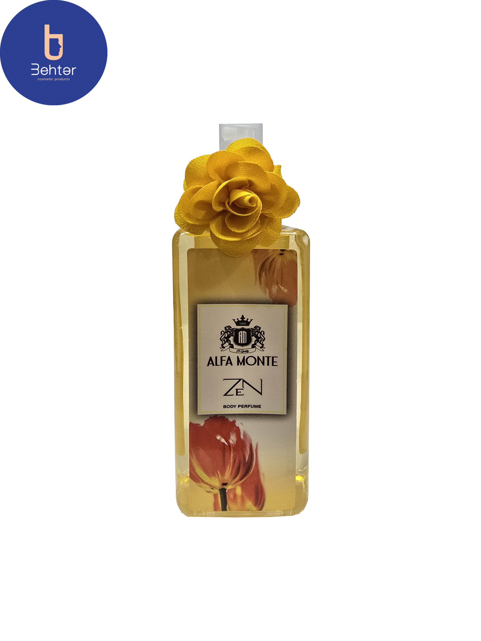 بادی اسپلش برند الفامونت اسانس شیسیدو زن حجم 260میل Body Splash Brand Alfa monte Shiseido Zen Essence for Women Volume ,260ml
