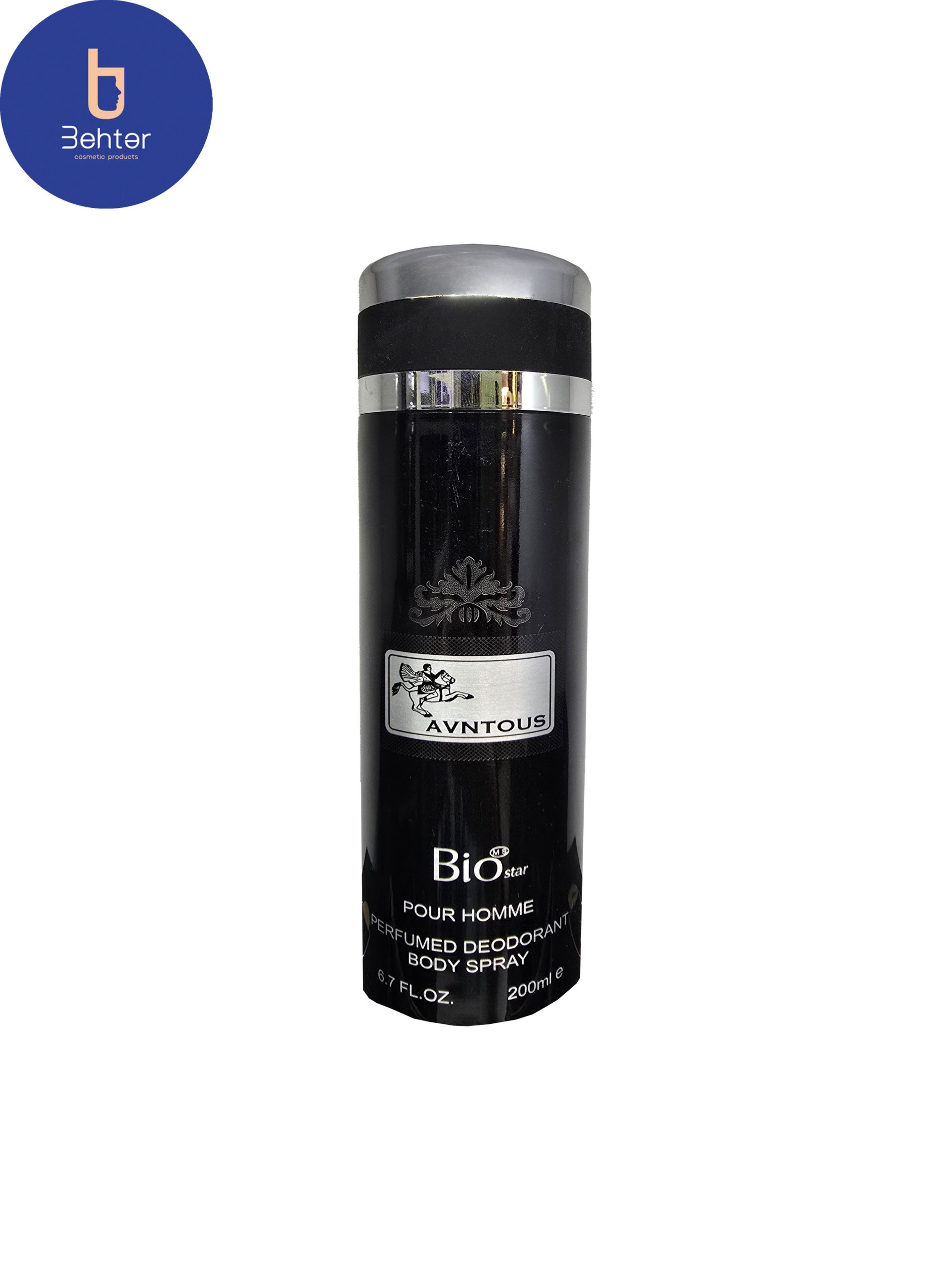 اسپری خوشبو کننده بیواستار اسانس کرید اونتوس حجم 200میل  Deodorant Spray Biostar ,Creed Aventus Essential Oil ,200ml