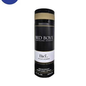 اسپری خوشبو کننده بیواستار اسانس کارولینا هررا بد بوی حجم 200میل Deodorant Spray Biostar ,Carolina Herrera Bad Boy Essential Oil, 200ml