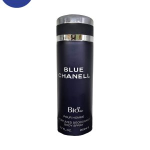 اسپری خوشبو کننده بیواستار اسانس بلو شنل حجم 200میل  Deodorant Spray Biostar , Blue Chanel Essential Oil ,200ml