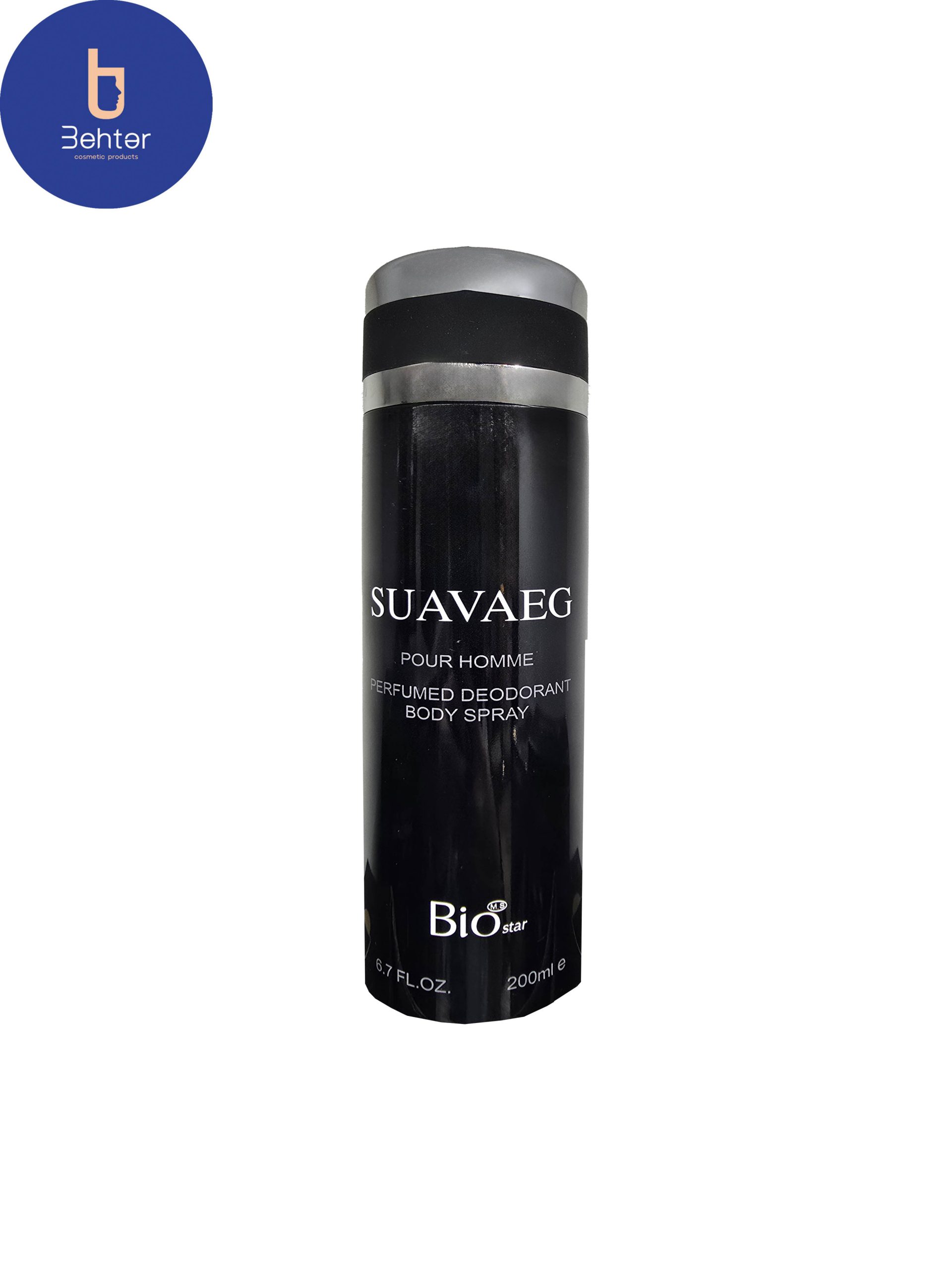 اسپری خوشبو کننده بیواستار اسانس ساواج حجم 200میل  Deodorant Spray Biostar , Savage Essential Oil, 200ml