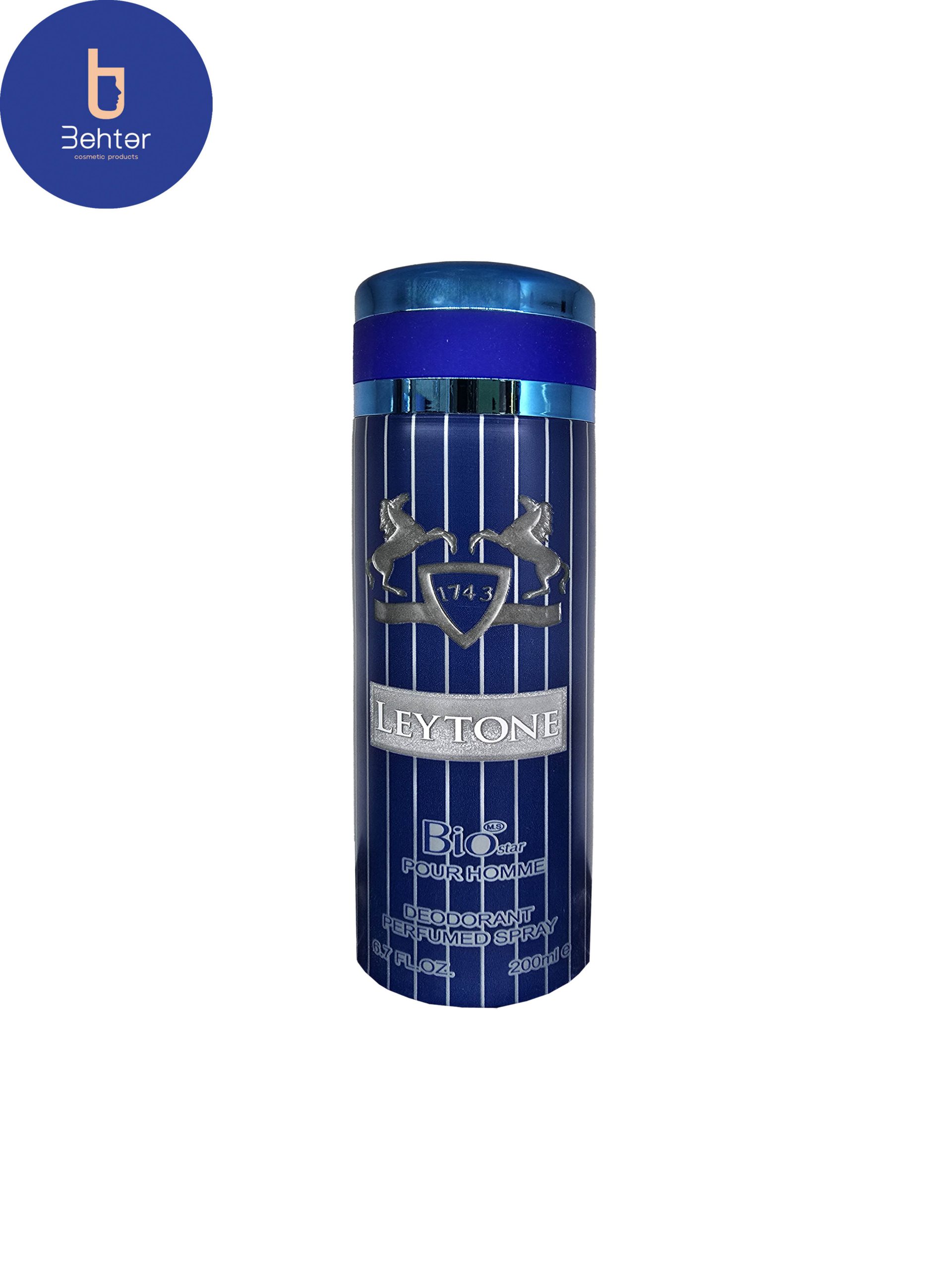 اسپری خوشبو کننده بیواستار اسانس مارلی لیتون حجم 200میل  Deodorant Spray Biostar , Marly Layton Essential Oil ,200ml