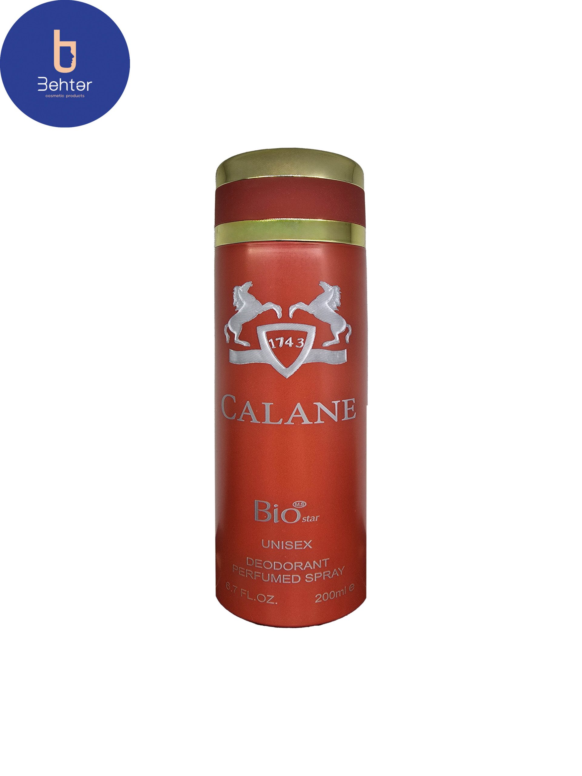 اسپری خوشبو کننده بیواستار اسانس مارلی کالان حجم 200میل  Deodorant Spray Biostar ,Marley Calane Essential Oil , 200ml