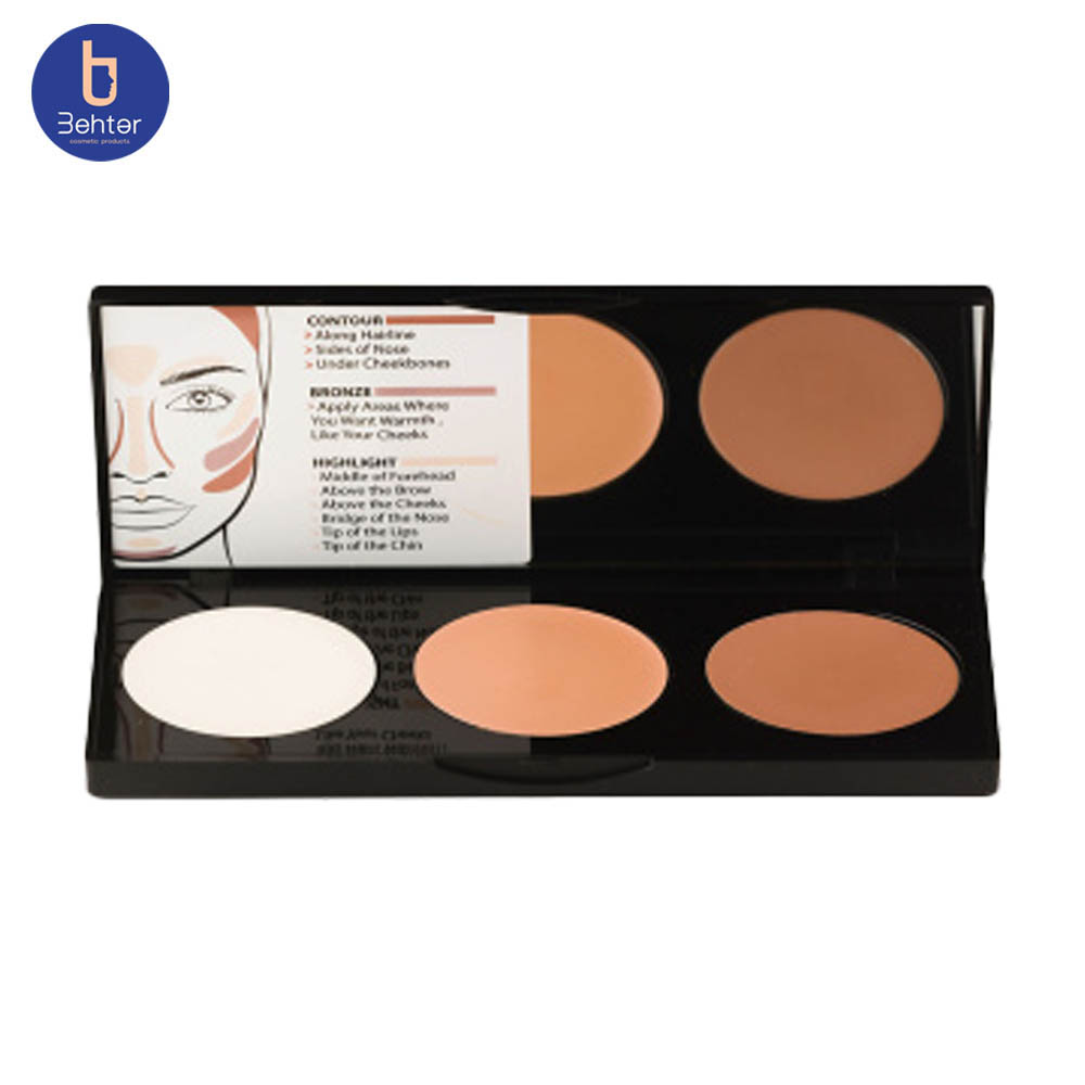 پالت کانتور کرمی نوت Note Contouring Cream Palette