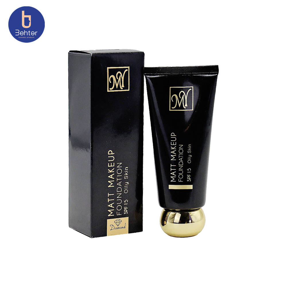 کرم پودر مات بلک دایموند مای مدل مَت My Matt Makeup Foundatin