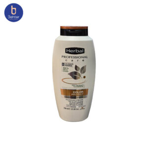 ماسک مو و نرم کننده موهای رنگ شده هربال مدل Color Protect حجم 750 میل Herbal Professional Care Color Protect Mask & Conditioner-750ml