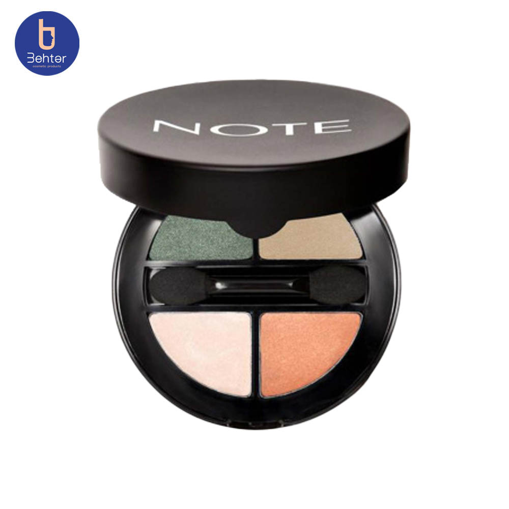 سایه چشم چهار رنگ لومینوس نوت Note Luminous Four-Color Eyeshadow