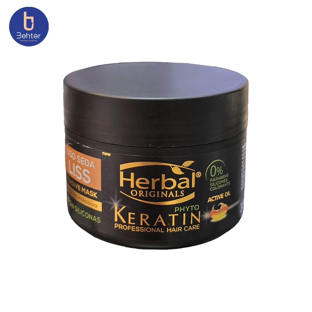 ماسک مو کاسه ای فیتو کراتین هربال مدل Liso Seda Liss (300 میل) Liso Seda Liss Herbal Phyto Keratin Bowl Hair Mask (300 ml)