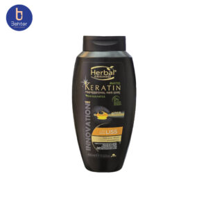 شامپو بدون سولفات موهای خشک و وز هربال مدل liso seda liss حجم400میل Herbal Liso Seda Liss Sulfate-Free Shampoo for Dry and Frizzy Hair, 400ml