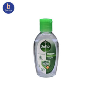 ژل ضد عفونی کننده دست Dettol حجم 47میل Dettol hand sanitizer gel, volume 47 ml