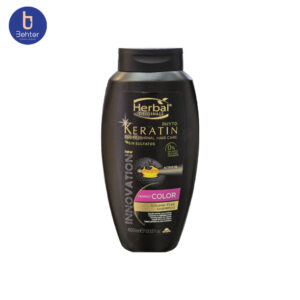 شامپو بدون سولفات موهای رنگ شده هربال مدل Perfect Colorحجم 400میل Herbal Perfect Color Sulfate-Free Shampoo for Colored Hair, 400ml