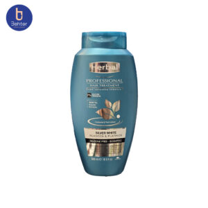 شامپو هربال مدل silver white حجم ۵۰۰ میل Herbal Shampoo, Silver White Model, Size 500