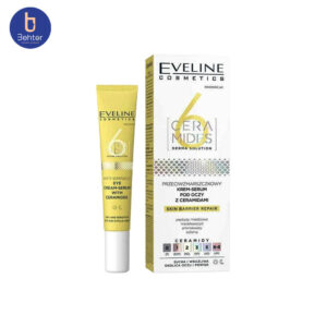 کرم سرم ضدچروک دور چشم سرامید اولاین حجم 20میل Eveline Ceramides Anti-Wrinkle Eye Serum Cream, 20ml
