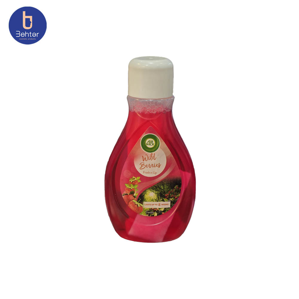 محلول خوشبو کننده هوا ایرویک حاوی توت های وحشی حجم 375 میل Airwick air freshener solution containing wild berries, volume 375 ml