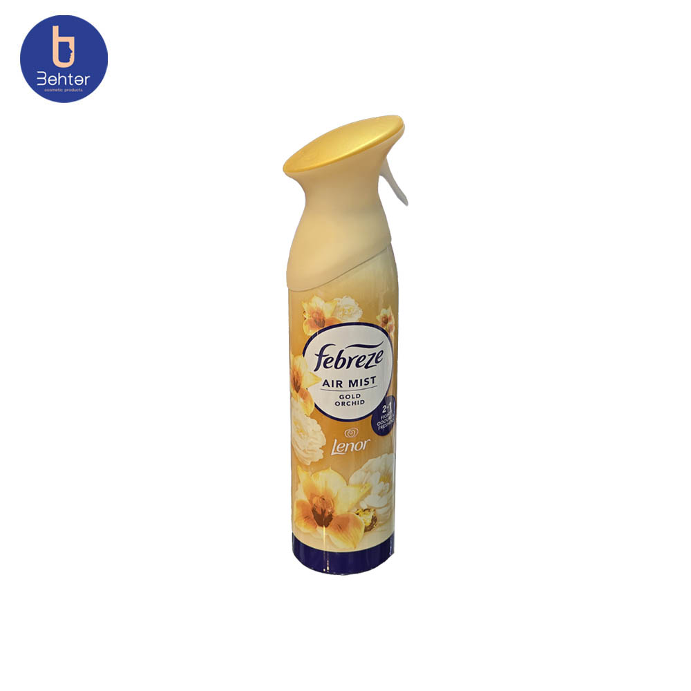 خوشبو کننده فبرز رایحه Gold orchid حجم 185میل Febreze air freshener, Gold orchid scent, 185ml