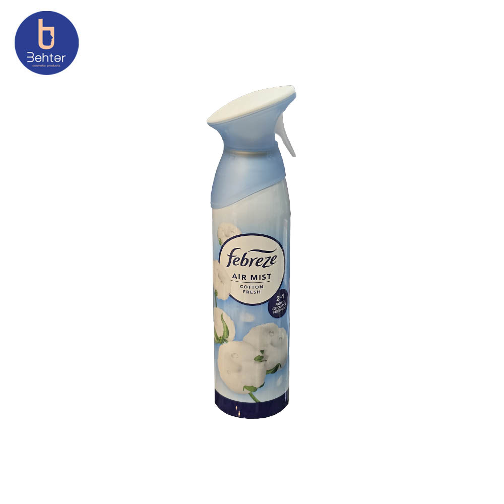 خوشبو کننده فبرز رایحه Cotton fresh حجم 185میل Febreze air freshener, Cotton fresh scent, volume 185 ml