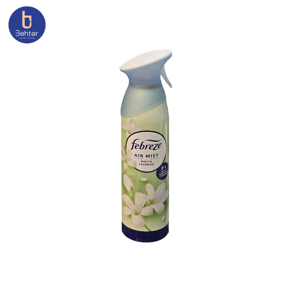 خوشبو کننده فبرز رایحه White jasmin حجم 185میل Febreze air freshener, White jasmine scent, volume 185 ml