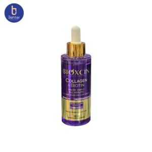 سرم مو بیوکسین بنفش کلاژن بیوتین حجم 100میل Bioxcin Purple Collagen Biotin Hair Serum, 100ml