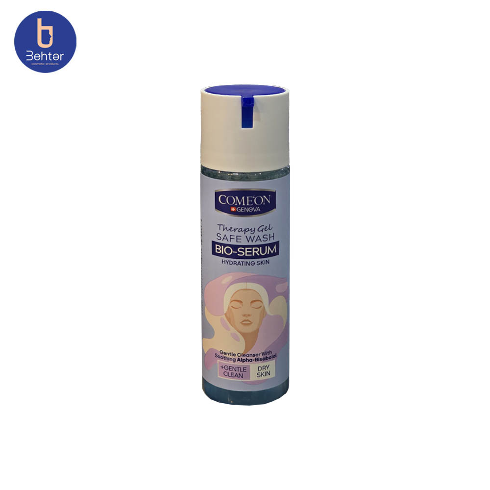 بایو سرم شستشوی صورت پوست خشک کامان حجم 200میل Comeon Bio Serum Face Wash for Dry Skin ,200ml