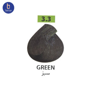 شامپو رنگ ساشه ای گارنیک شماره 3.3 Greenحجم 30میل Garnic Color Shampoo Sachet No. 3.3 Green, 30 ml
