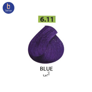 شامپو رنگ ساشه ای گارنیک شماره 6.11 Blueحجم 30میل Garnier Color Shampoo Sachet No. 6.11 Blue, Volume 30 ml
