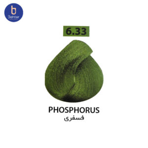 شامپو رنگ ساشه ای گارنیک شماره 6.33 Phosphorusحجم 30میل Garnic Color Shampoo Sachet No. 6.33 Phosphorus Volume 30 ml