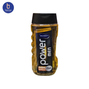 شامپو سر و بدن مردانه هوبی مدل Power حجم 400 میل Hobby Men’s Shampoo and Body Wash, Power Model, 400 ml