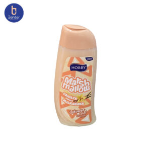 شامپو بدن هوبی مدل Marshmallow حاوی عصاره وانیل 500 میل Hobby Body Shampoo Marshmallow with Vanilla Extract 500 ml