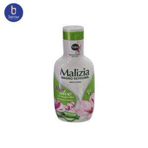 شامپو بدن مالیزیا حاوی عصاره آلوئه ورا و مگنولیا حجم 1000میل Malizia Aloe & Magnolia Bath foam, 1000 ml