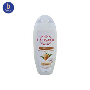 شامپو حاجی شاکر بادام حجم 500میل Haci Shakir Almond Shampoo, 500ml