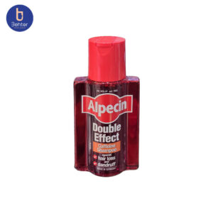 شامپو ضد شوره و ریزش کافئین آلپسین مدل Double Effect حجم200میل Alpecin Caffeine Anti-Dandruff and Hair Loss Shampoo, Double Effect Model, 200ml