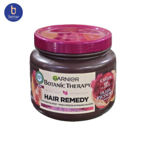 ماسک مو ضد ریزش گارنیر Garnier حاوی روغن بادام و کرچک حجم 340 میل Garnier Anti-Hair Loss Mask with Almond and Castor Oil, 340 ml