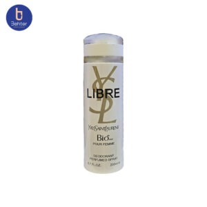 اسپری خوشبوکننده بیواستار اسانس لیبر حجم 200میل Deodorant Spray Biostar ,Libre Essential Oil, 200ml