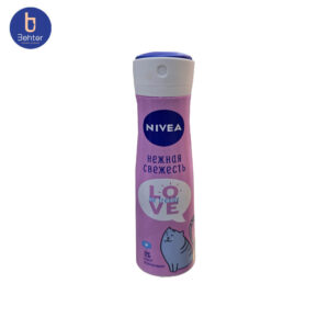 اسپری ضد تعریق نیوا زنانه مدل Нежная Свежесть حجم 150میل Nivea Women’s Antiperspirant Spray, Gentle Freshness, 150ml