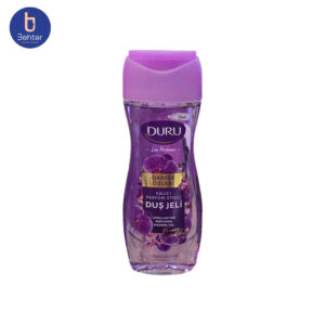 شامپو بدن دورو رایحه گل ارکیده ۴۵۰ میل Duru body shampoo with orchid scent, 450 ml