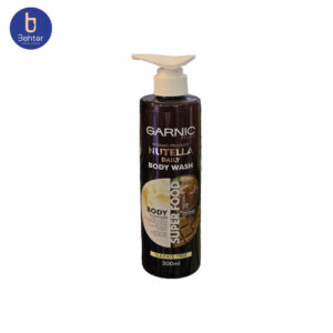 شامپو شوینده بدن نوتلا و شکلات گارنیک 300میل Garnic Nutella and Chocolate Body Wash Shampoo 300ml