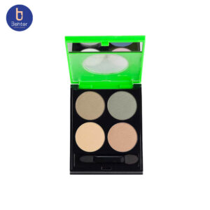 سایه چشم چهارتایی کالیستا مدل Quattroشماره 22. Callista Quattro Eyeshadow Palette, Model E22