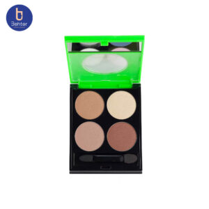 سایه چشم چهارتایی کالیستا مدل Quattroشماره 24. Callista Quattro Eyeshadow Palette, Model E24
