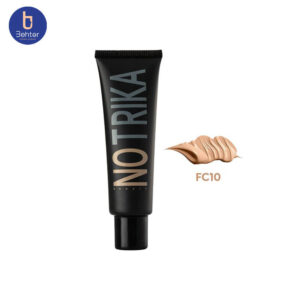 کرم پودر تیوپی فول کاور شماره 10 نوتریکا Notrika Full Cover Tube Foundation10