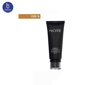 کرم پودر تیوپی لومینوس آبرسان شماره 14 نوت Note luminous moisturizing foundation cream14