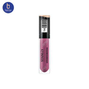 رژ لب مایع مات 24 ساعته شماره 14 استنلی Stanley 24-hour matte liquid lipstick14