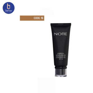 کرم پودر تیوپی لومینوس آبرسان شماره 16 نوت Note luminous moisturizing foundation cream16