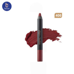 رژ لب مدادی مات شماره 406 پیپا Pippa Matte Lipstick Pencil406