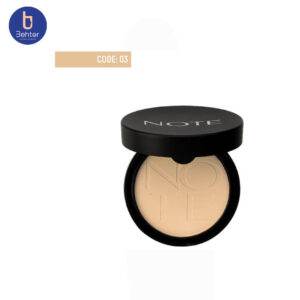 پنکک پودری لومینوس کامپکت شماره 3 نوت  Note Luminous Silk Compact Powder3