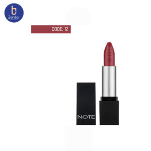 رژ لب جامد مت اور شماره 12 نوت Note Mattever Lipstick12