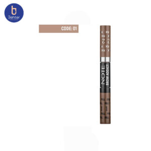 ژل حالت دهنده و پر کننده ابرو شماره 1 ادیکت نوت Note Addict Eyebrow Shaping and Filling Gel No1