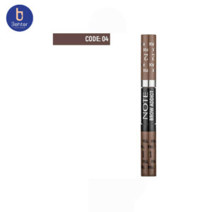 ژل حالت دهنده و پر کننده ابرو شماره 4 ادیکت نوت Note Addict Eyebrow Shaping and Filling Gel No4
