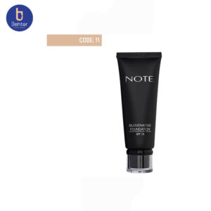 کرم پودر جوان کننده شماره 11 نوت Note Rejuvenating foundation11