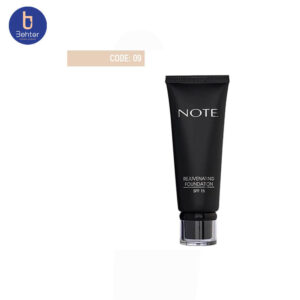 کرم پودر جوان کننده شماره 9 نوت Note Rejuvenating foundation9